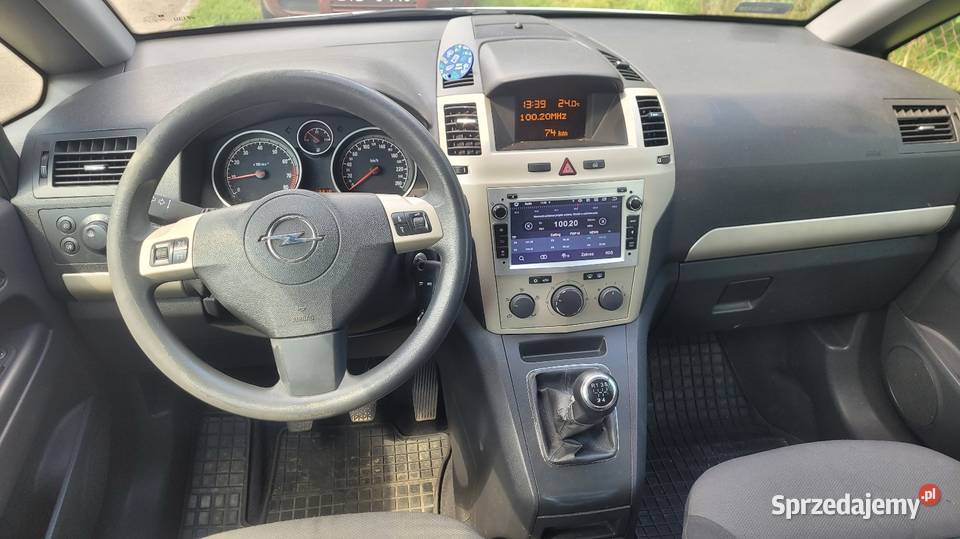 Opel zafira 2008 16 benzyna 7mio osobowyhak radio Hajnówka