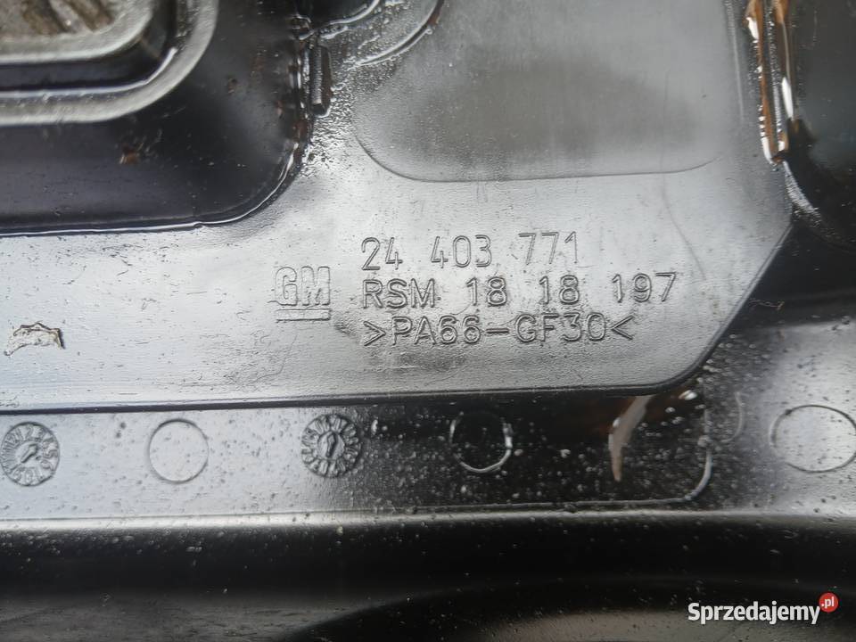Pokrywa zaworów silnika 24403771 Opel Z10XEP osobowe Radłów sprzedam