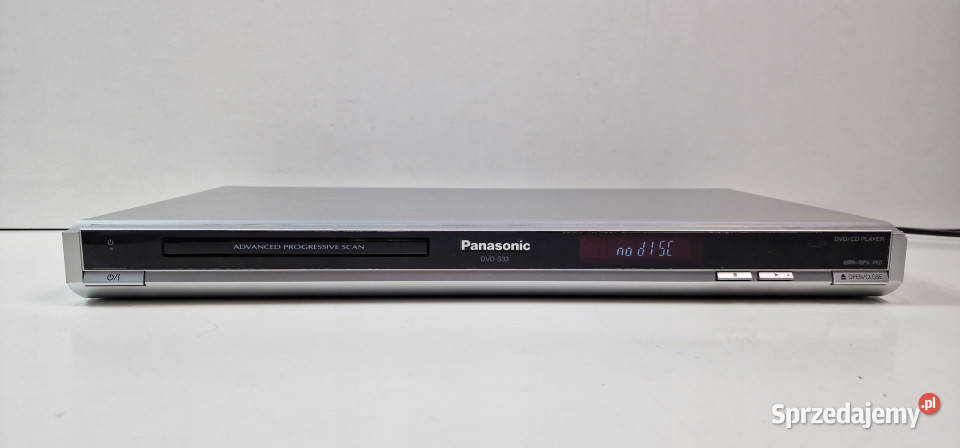 Panasonic odtwarzacz kompaktowy DVD S 33 DVDS33 DVD i Blu-ray Międzychód sprzedam