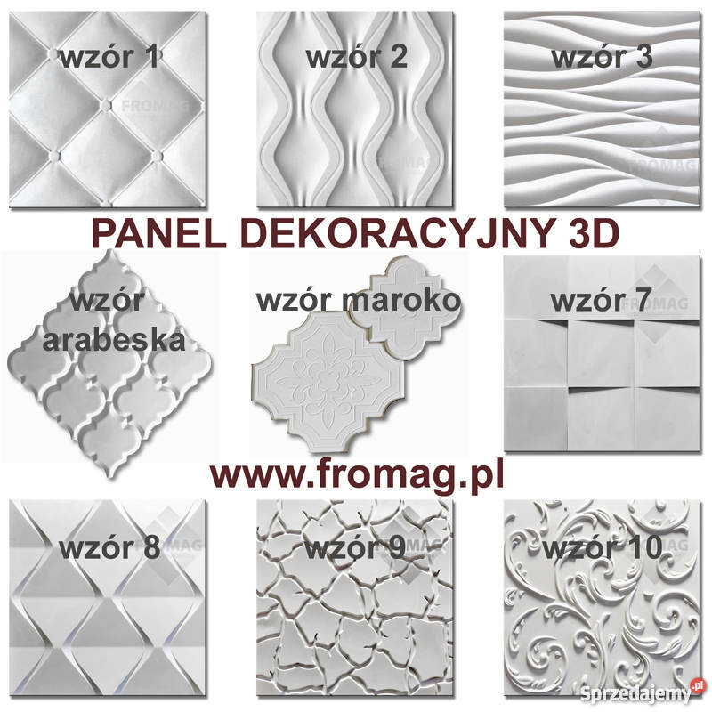PANEL ŚCIENNY DEKORACYJNY panele 3d Zgorzelec