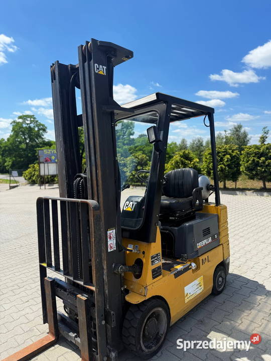 wózek widłowy CATERPILLAR GC15 LPG automat łódzkie Działoszyn