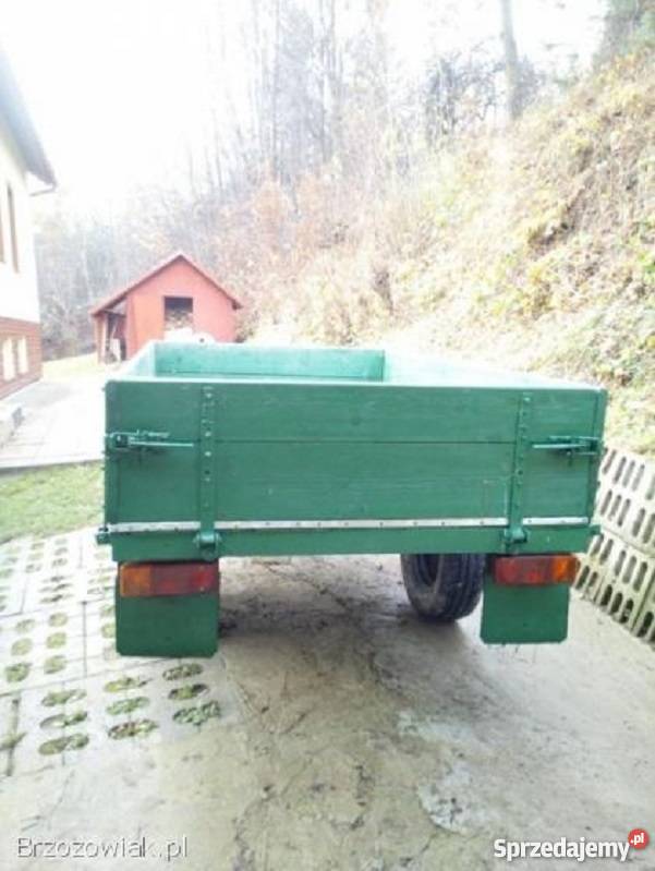 Przyczepa dwukołowa dwukołówka Lutcza