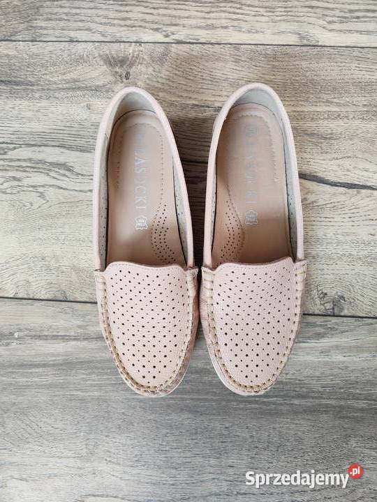 Półbuty Lasocki Pudrowy róż 36 Jasło