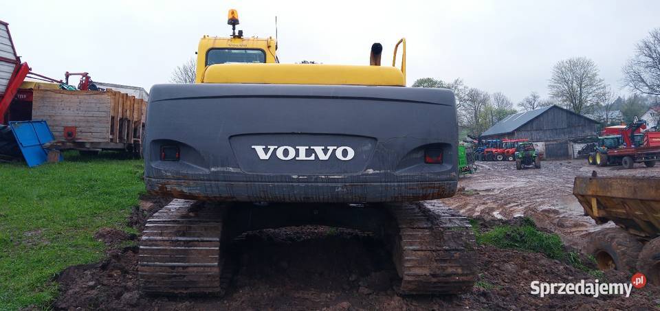 Volvo EC210 Koparka Gąsiennicowa Maszyny budowlane Szołtany