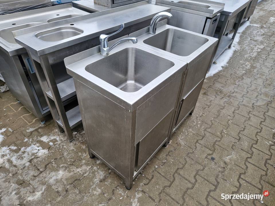 Zlew Gastronomiczny 1 Komorowy Z Drzwiami 555085 Gastronomia Ostrów Wielkopolski