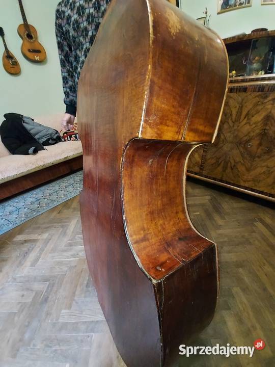 Kontrabas44Corolus Hellmer1776r Sygnowany z Jędrzejów