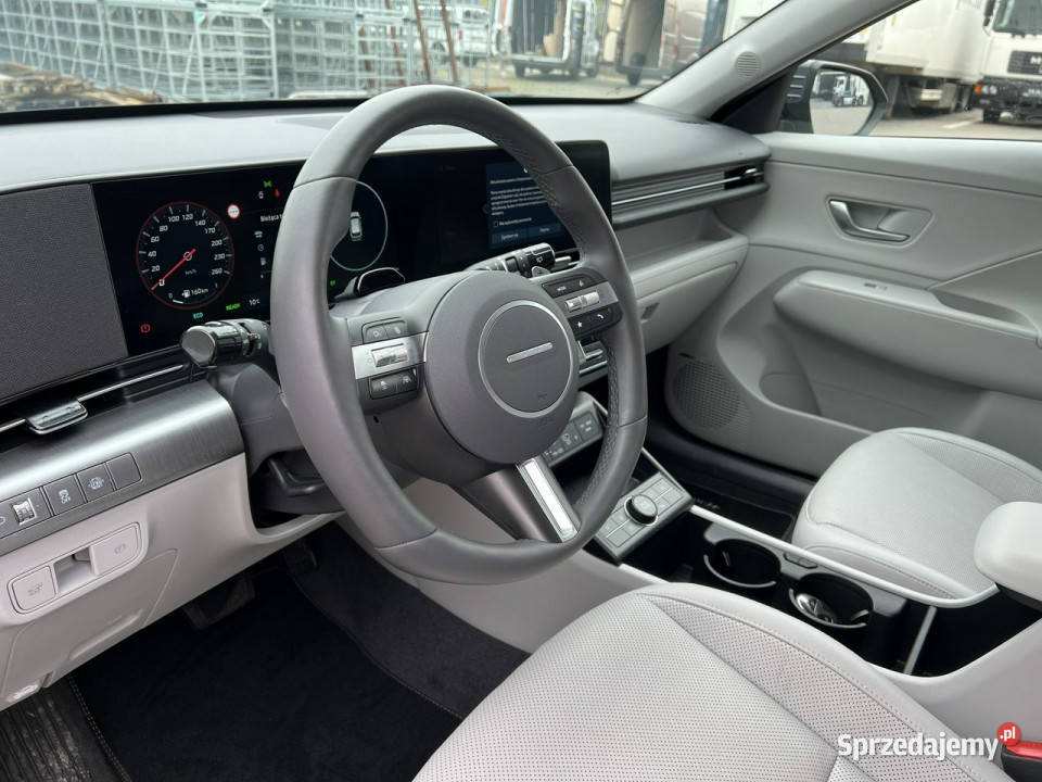 Hyundai Kona 16 GDI 141 HEV Platinum DCT Perłowy serwisowany w ASO Kona łódzkie sprzedam