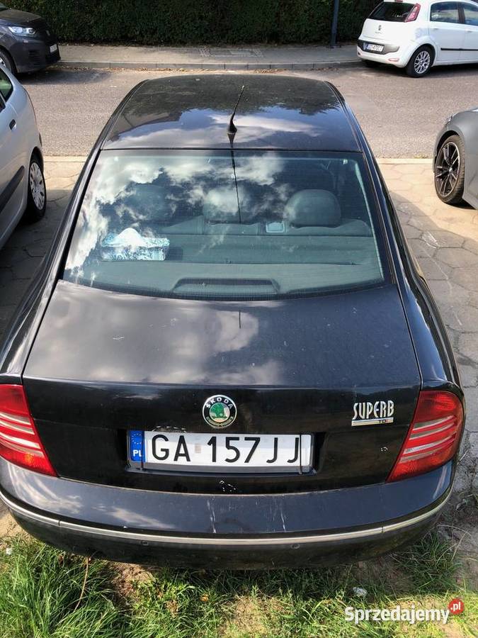 Skoda Superb 19 TDI 130 2003 241 dużo zrobione manualna Gdańsk
