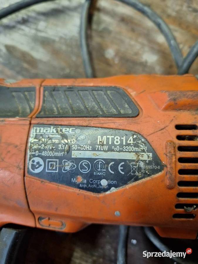 Wiertarka maktec mt814 małopolskie Ropa