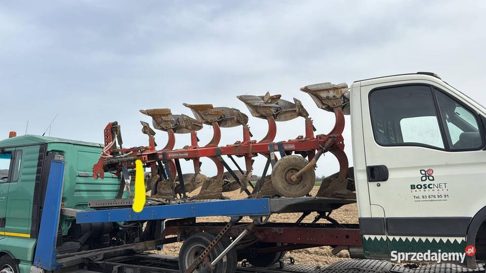 Pług obrotowy 4 skibowy Gregorie besson Września