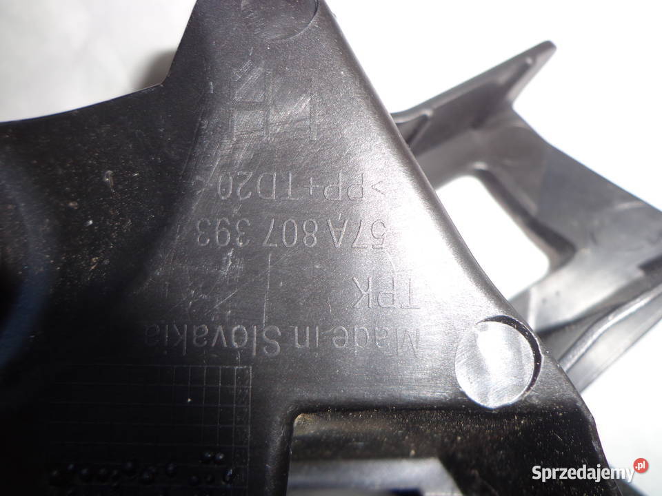 Skoda Karoq ślizg mocowanie zderzaka tył prawe Łódź