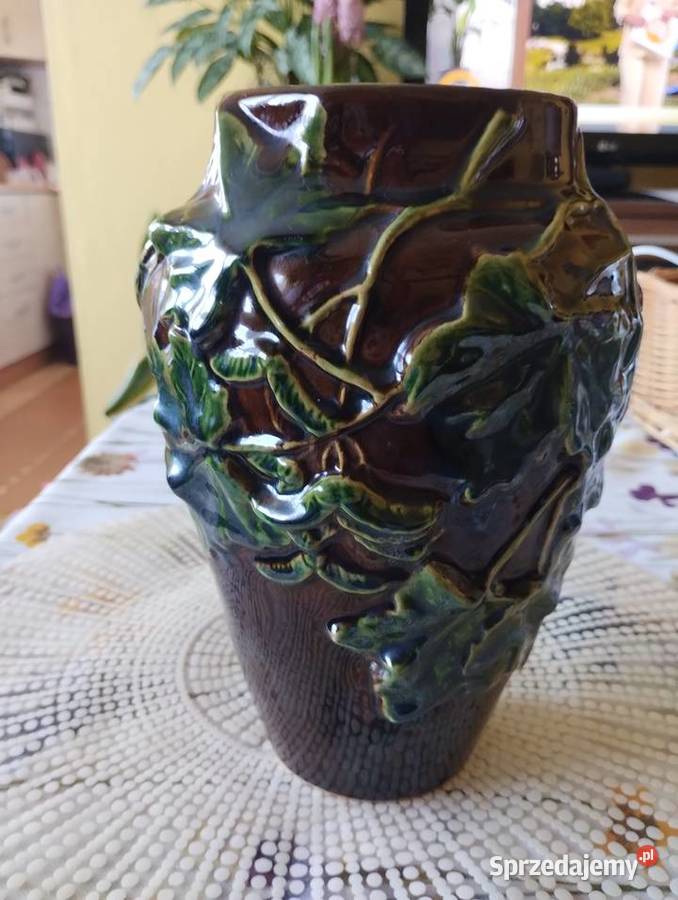 Wazon ceramika art deco secesja klon