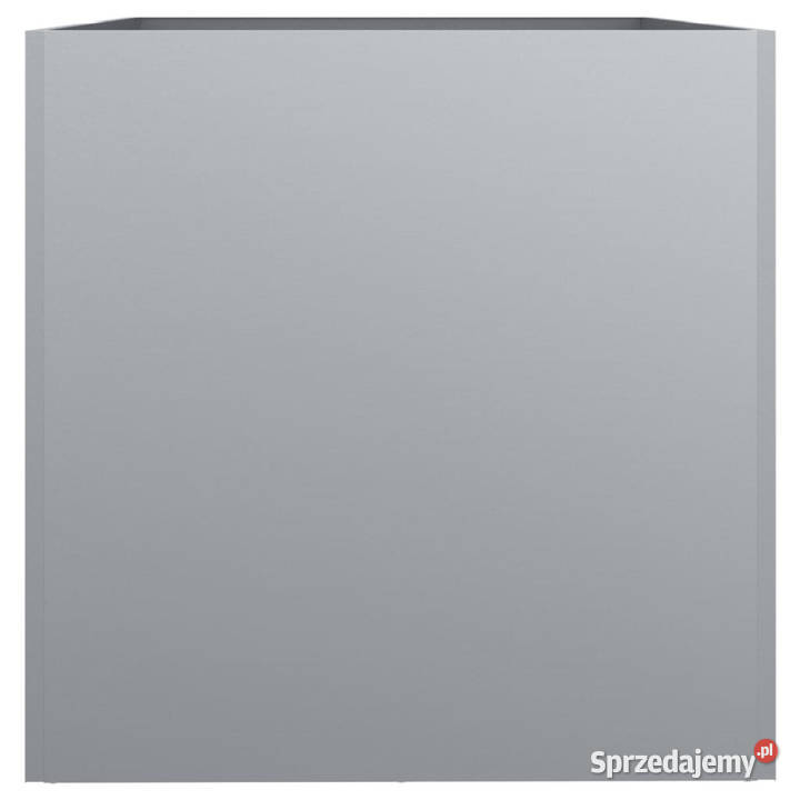 Donica srebrna 62x40x39 stal galwanizowana Warszawa