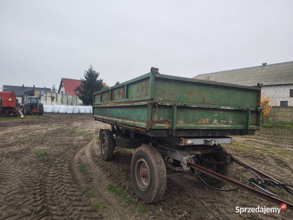 Przyczepa wywrotka 2 strony Hl6011 rolnicza 6 Gradzanowo Włościańskie