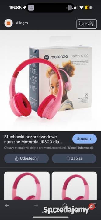 słuchawki motorola Tarnów