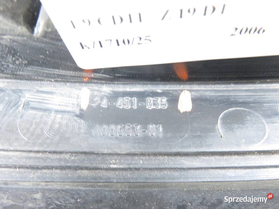 LAMPA LEWA TYLNA OPEL ASTRA III H 24451835