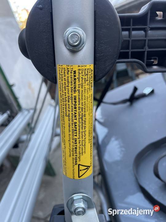 Bagażnik na 3 rowery podkarpackie Kolbuszowa