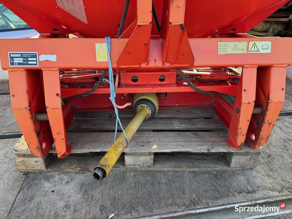 Rozsiewacz do nawozu RAUCH MDS 932 z oryginalną Żary