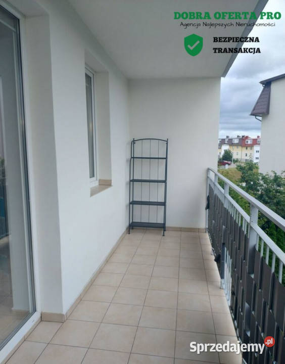 2 pokoje z balkonem i miejscem parkingowym