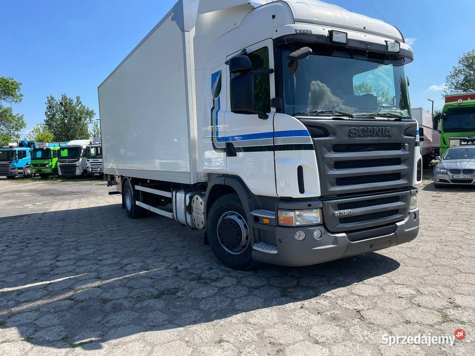 SCANIA G320 KONTENER IZOTERMA OTWIERANY BOK Napęd tylna oś Częstochowa