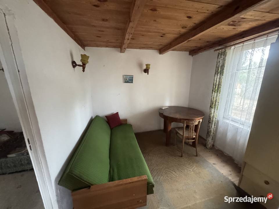 Domek na działce Rod Leszno obok Kampinosu