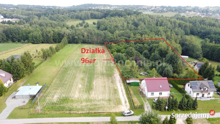 Grunt Stary Wiśnicz 9600m2 małopolskie