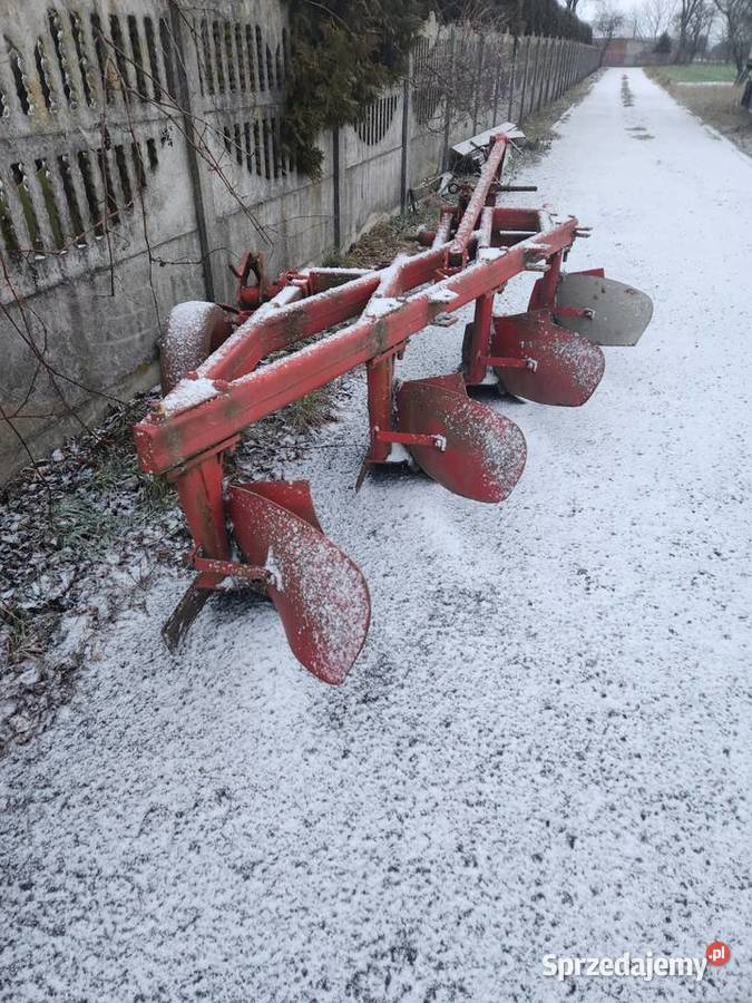 Pług 4skibowy Unia Grudziądz Kobuz Pługi łódzkie