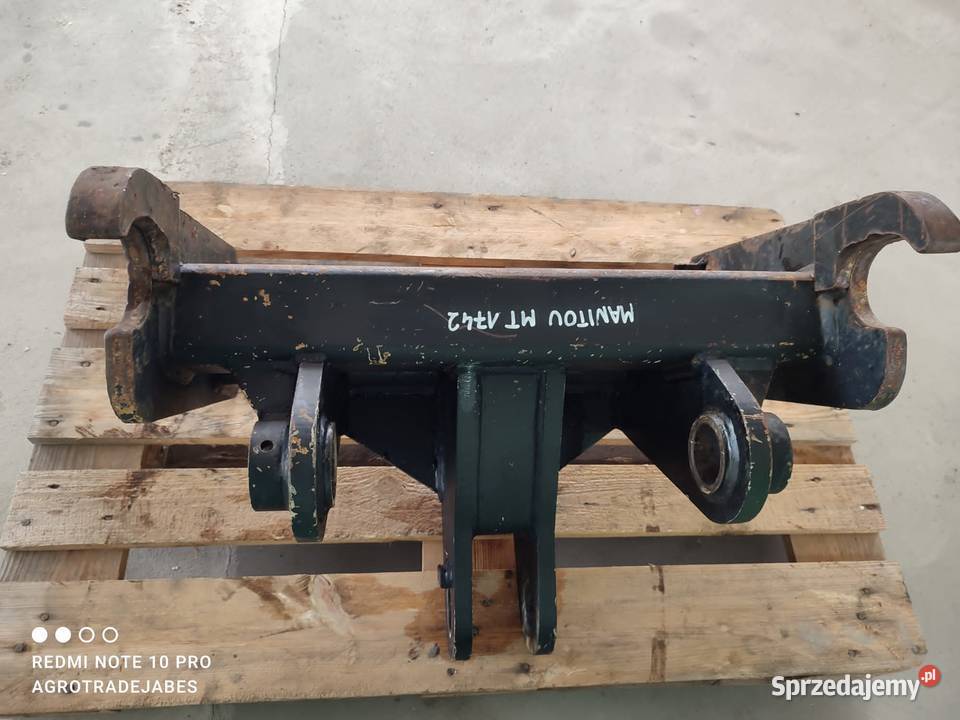 Adaptacja osprzętu Manitou MT 1742