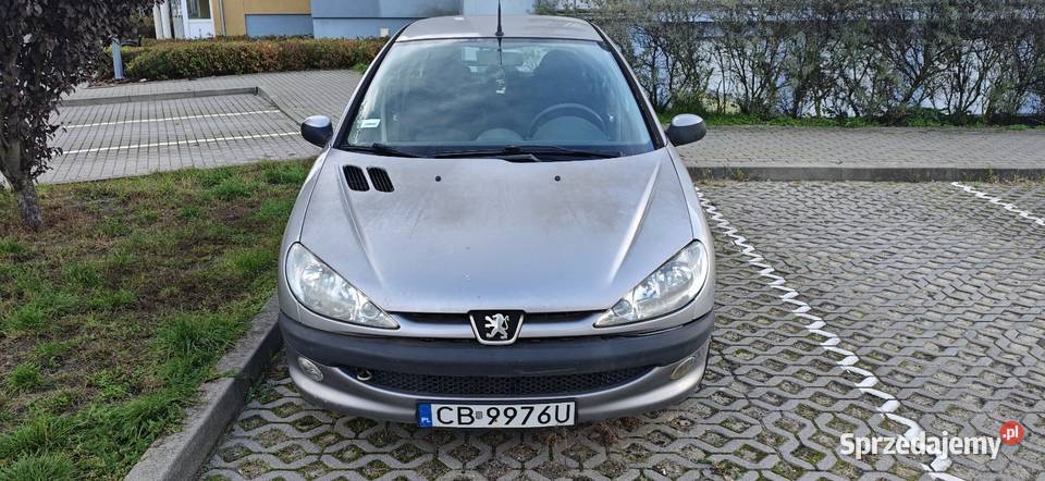 Sprzedam Peugeot 206 14b 75 Sprawna klima roczny Bydgoszcz