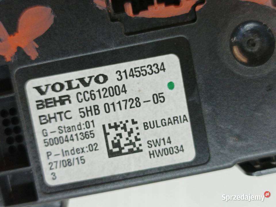 MODUŁ KLIMATYZACJI 31455334 Volvo XC 90 II 2015 świętokrzyskie