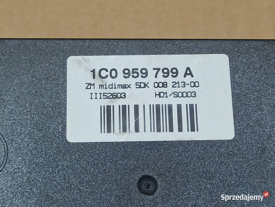 VW Passat B5 Moduł komfortu 1C0959799A kostki Centralne zamki Bolesławiec