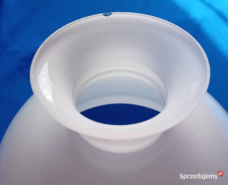 Klosz do lampy Aladyn białe szkło warstwowe Otw Koźminek