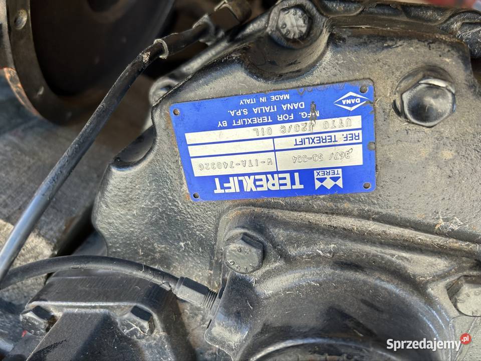 Przekładnia rozdzielnia do wozidła koparki Pozostałe Gromnik