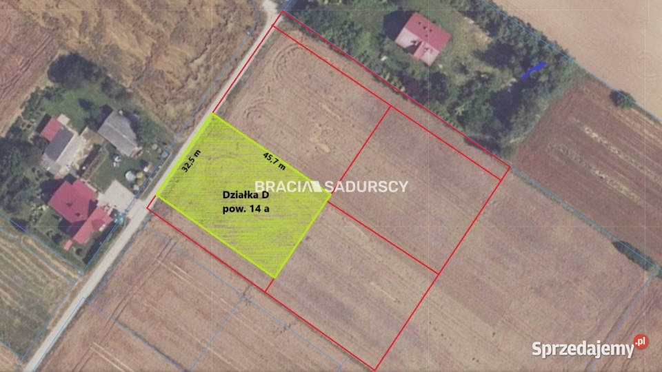 Do sprzedaży działka Sieciechowice 1500m2 małopolskie sprzedam