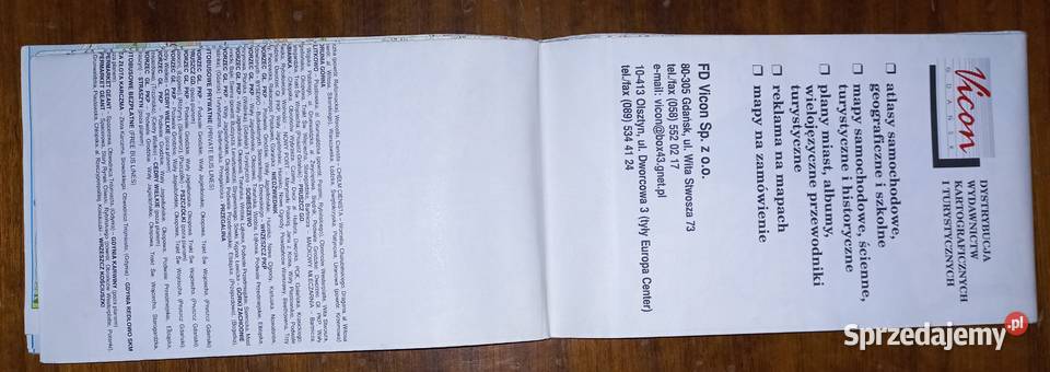 Gdańsk Plan Miasta City Plan Stadtplan 1999 2004 Elbląg