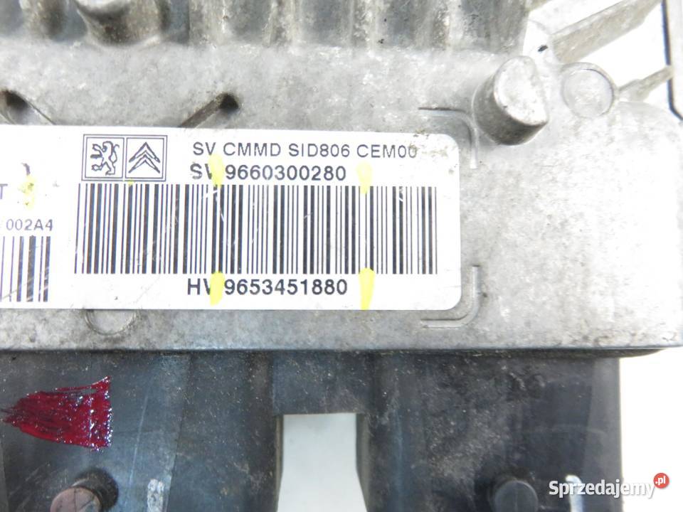 STEROWNIK CITROEN C2 14 HDi 9660300280