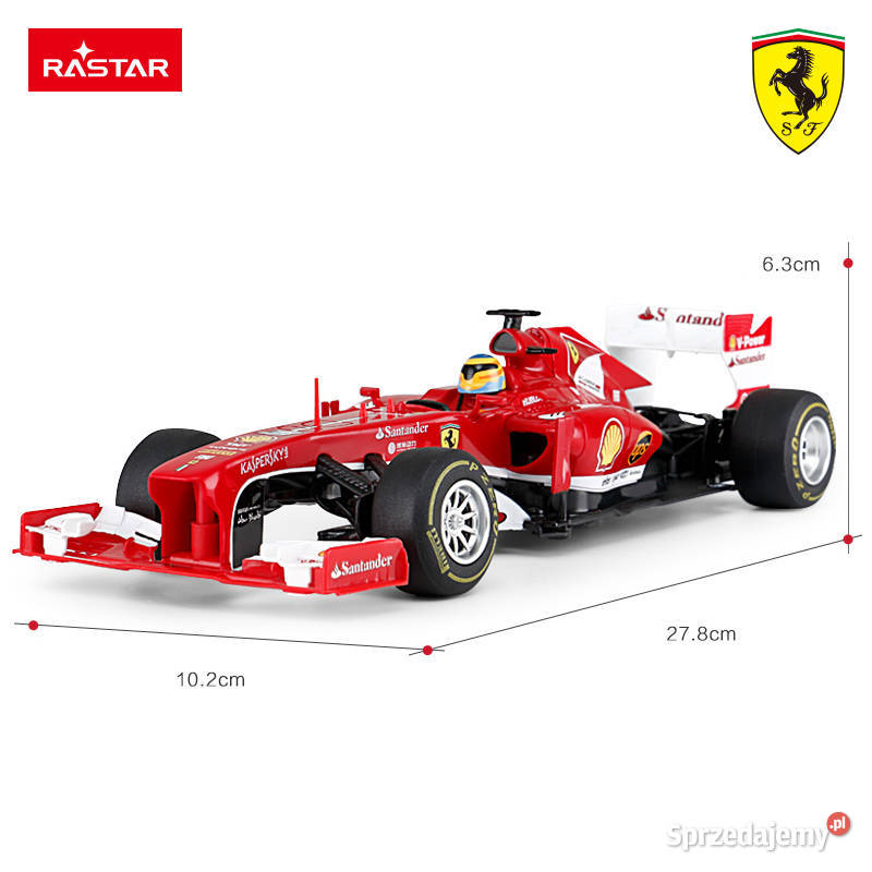 Ferrari F1 RC 118 Rastar 53800 Poznań