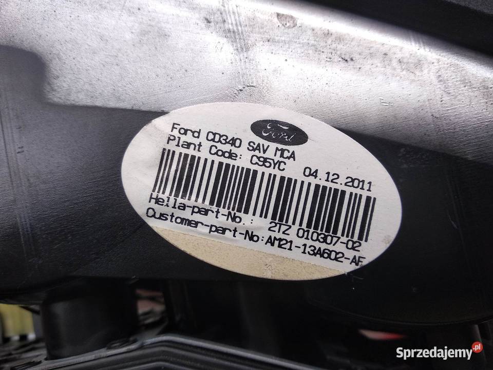 Ford S MK1 LIFT FL lampa tył tylna prawa w klapę Sieradz