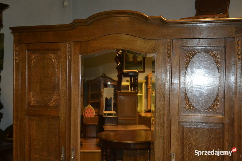 szafa artdeco 1930 dąb Będzin