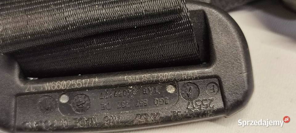 VW TIGUAN II PAS BEZPIECZEŃSTAWA LEWY PRAWY TYŁ osobowe