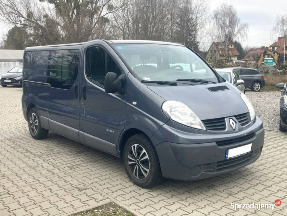 Renault Trafic L2H2 BRYGADÓWKA BUBELKABINA II lakier metallic