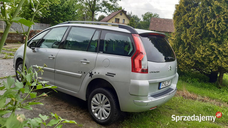 Van 7 osobowy 20 16V 140 automat z Niemiec benzyna C4 Grand Picasso Żabno sprzedam