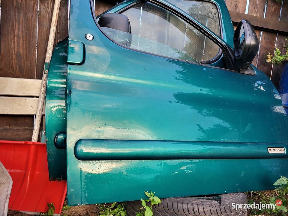 Drzwi citroen berlingo partner lusterko prawe Rok produkcji 2000 Pułtusk