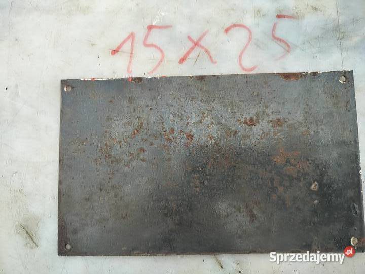 Oryginalna stara emaliowane tablica informacyjna