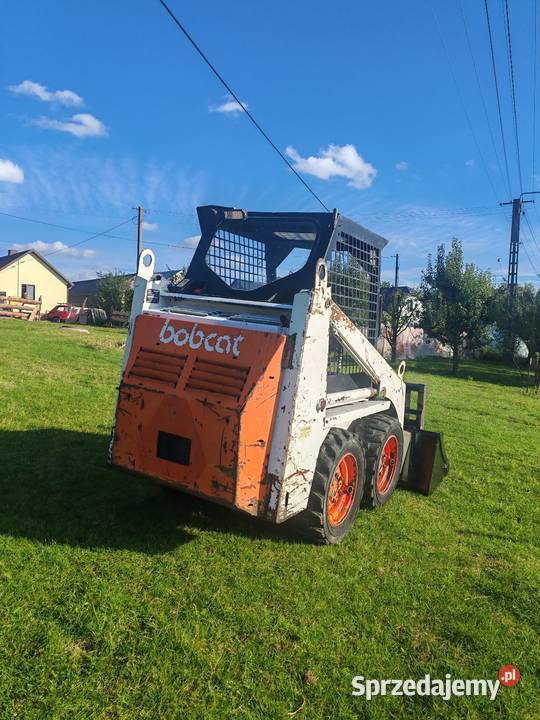 Miniładowarka Bobcat 533 łyżkawidły do palet świętokrzyskie Grabków
