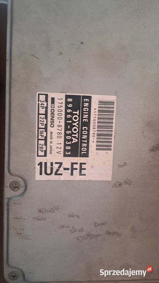 Lexus LS400 UCF20 Sterownik silnika 1uzfe Częstochowa