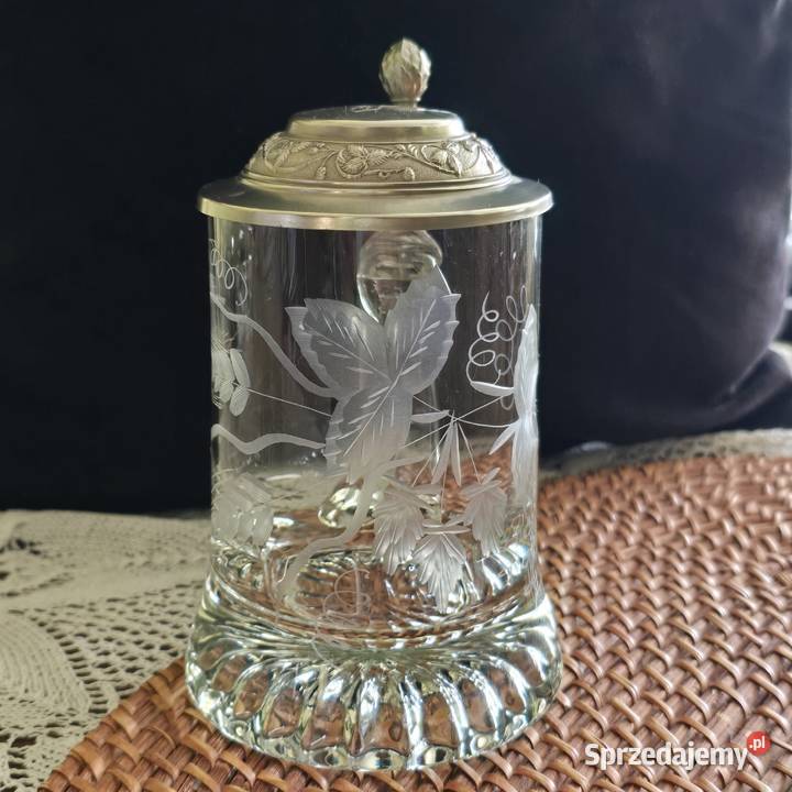 Niemieckie kufle z cynową pokrywą Pozostałe Warszawa sprzedam