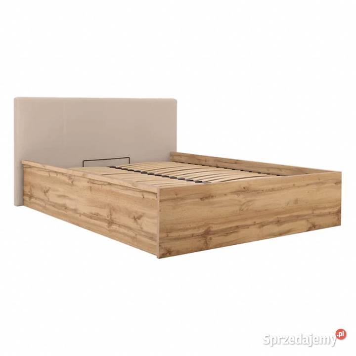 NOWE łóżko 160x200 pojemnik stelaż Dąb Wotan Siedlce sprzedam