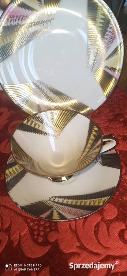 Filiżanka z talerzykiem śniadanie Gdańsk