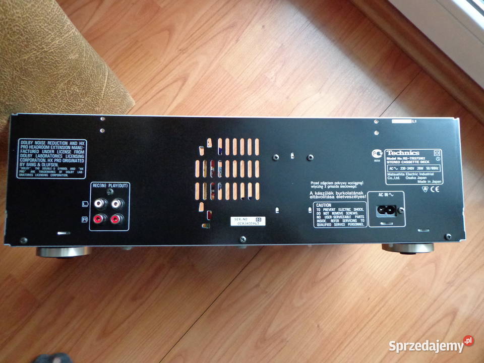 TECHNICS RSTR575 płyta główna nowa Magnetofony małopolskie Kraków
